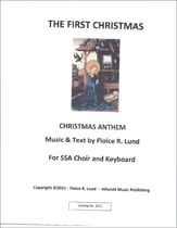 The First Christmas SSA choral sheet music cover